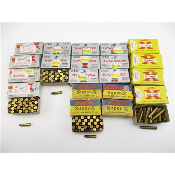 WINCHESTER ASSORTED .22 AMMO