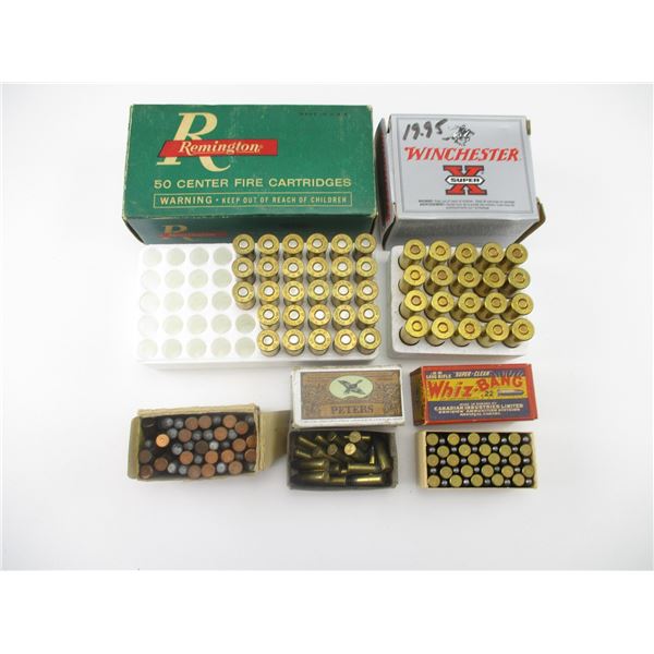 ASSORTED PISTOL/RIFLE AMMO LOT