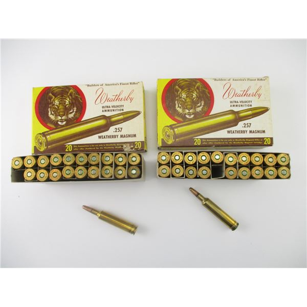 WEATHERBY .257 WBY MAG AMMO
