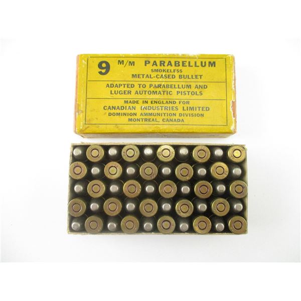 CIL DOMINION 9MM LUGER AMMO