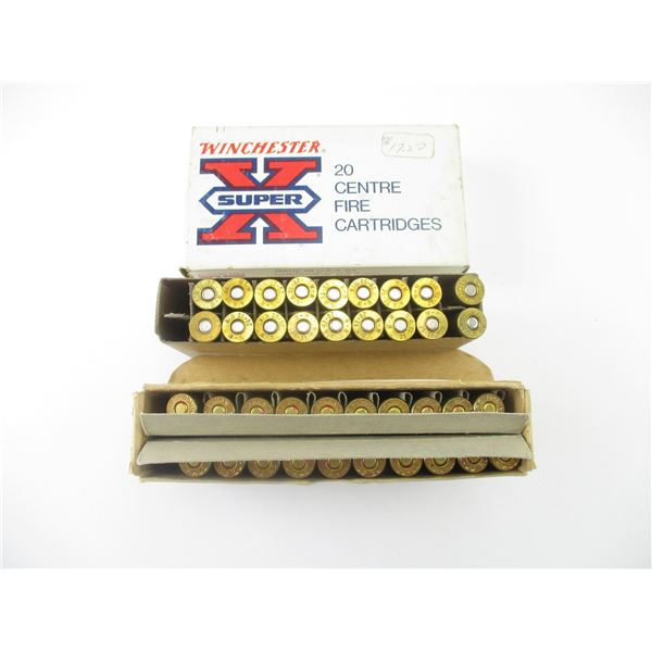 ASSORTED .38-55 WIN AMMO