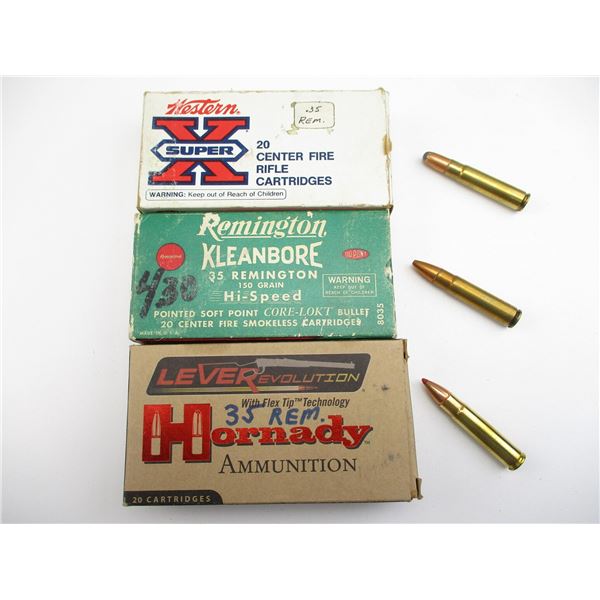 ASSORTED .35 REM AMMO