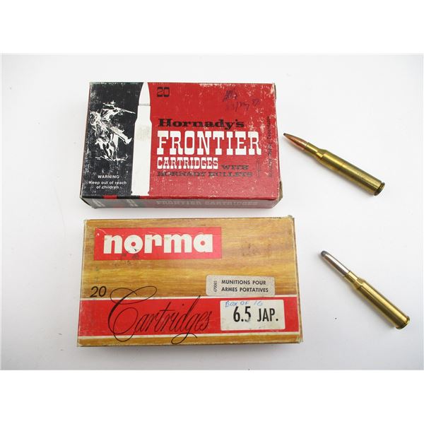 ASSORTED 6.5 JAP, AND .270 WIN AMMO