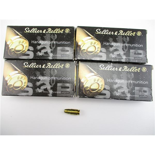 SELLIER & BELLOT .357 SIG AMMO