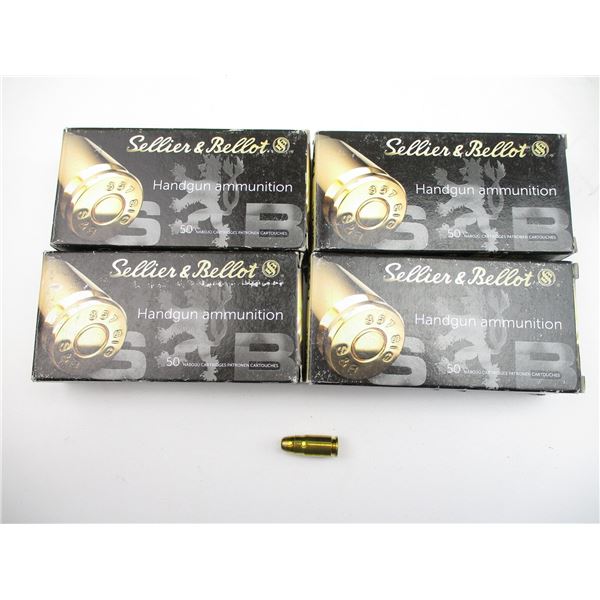 SELLIER & BELLOT .357 SIG AMMO