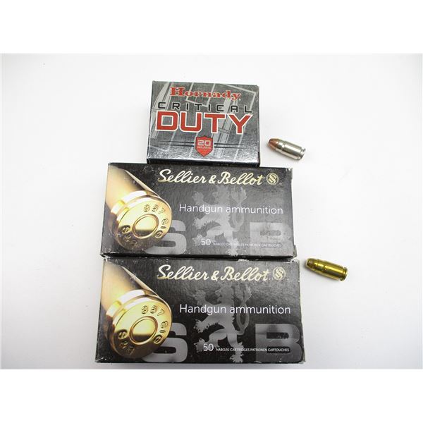ASSORTED .357 SIG AMMO