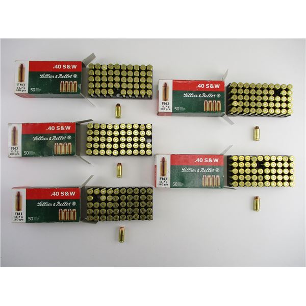 SELLIER & BELLOT .40 S&W AMMO