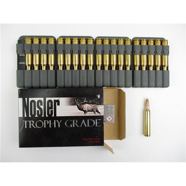 NOSLER 7MM REM MAG AMMO