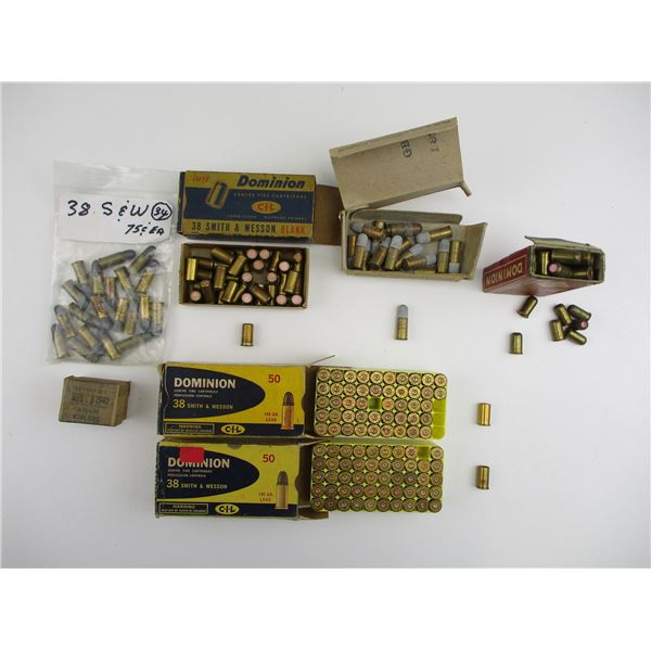DOMINION ASSORTED .38 S&W AMMO