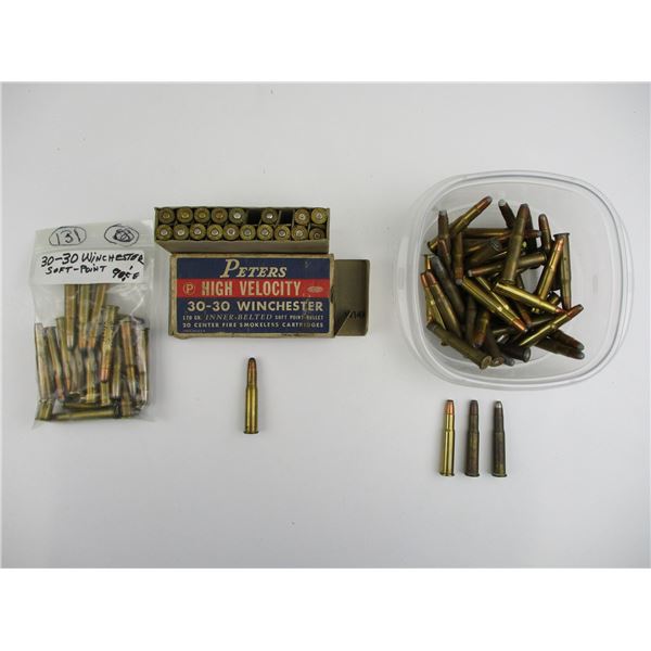 ASSORTED .30-30 AMMO