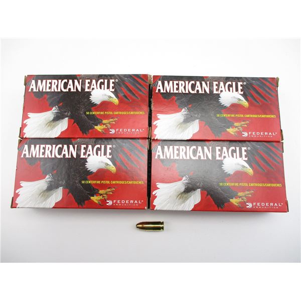 FEDERAL 9MM LUGER AMMO