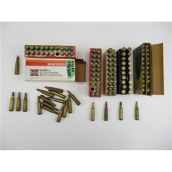 RELOADED .250 SAV AMMO LOT