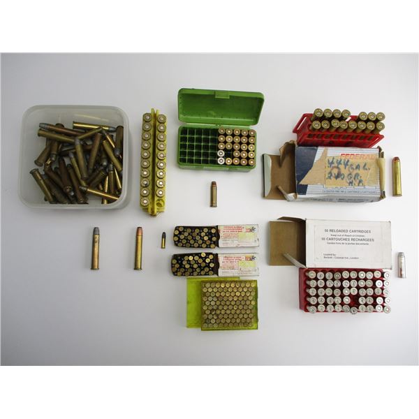 RELOADED ASSORTED AMMO LOT