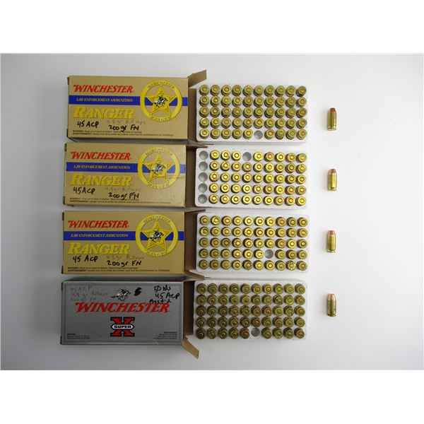 RELOADED .45 ACP AMMO