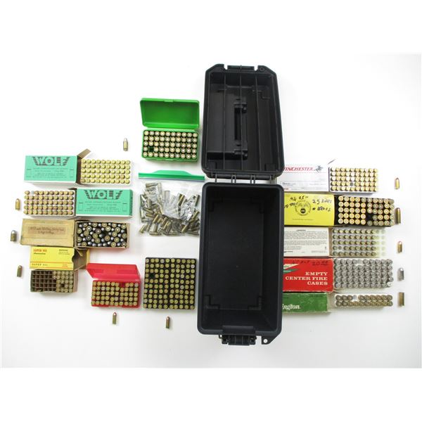 RELOADED ASSORTED PISTOL AMMO