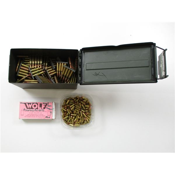 RELOADED ASSORTED AMMO LOT