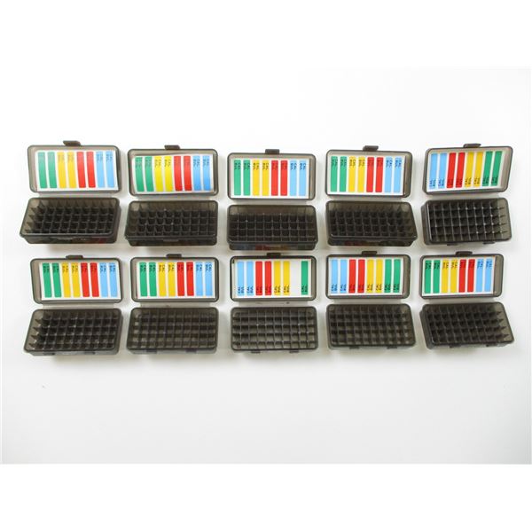 PLASTIC AMMO CASE LOT