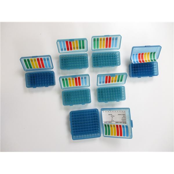 PLASTIC AMMO CASE LOT