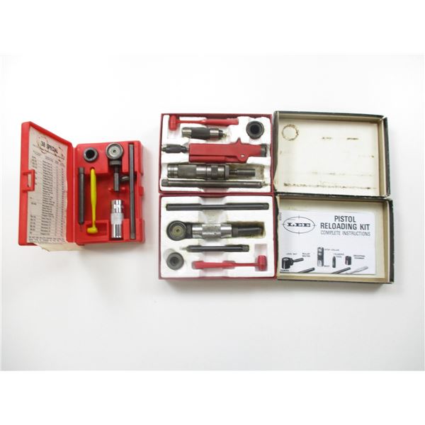 ASSORTED LEE LOADER KIT LOT