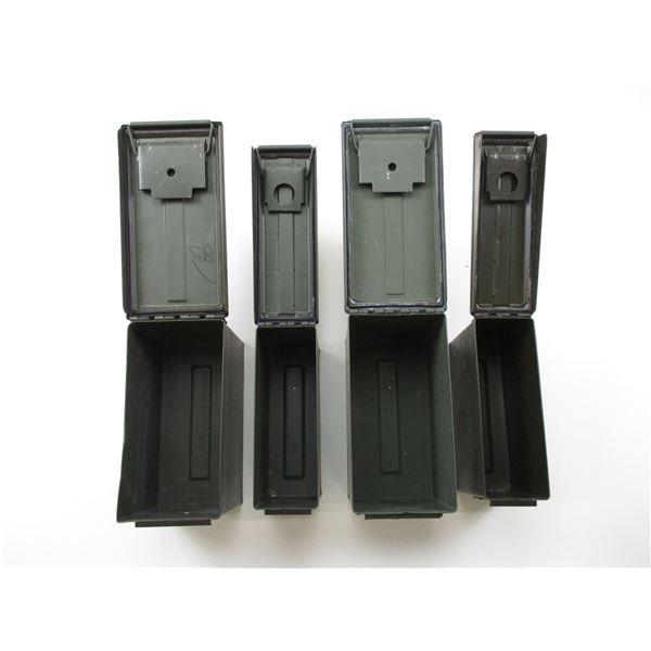 METAL AMMO TIN LOT