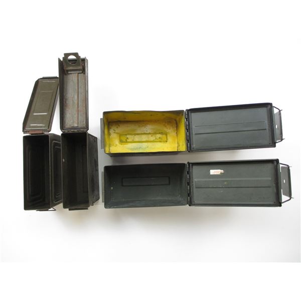 METAL AMMO TIN LOT