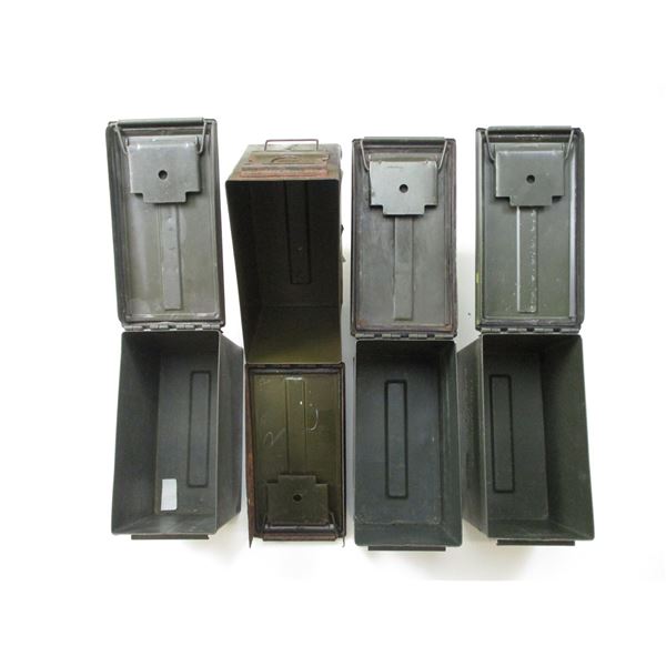 METAL AMMO TIN LOT
