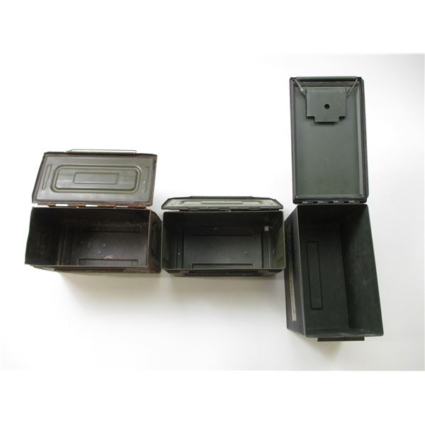 METAL AMMO TIN LOT