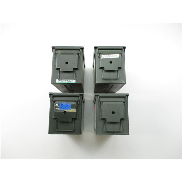 METAL AMMO TIN LOT