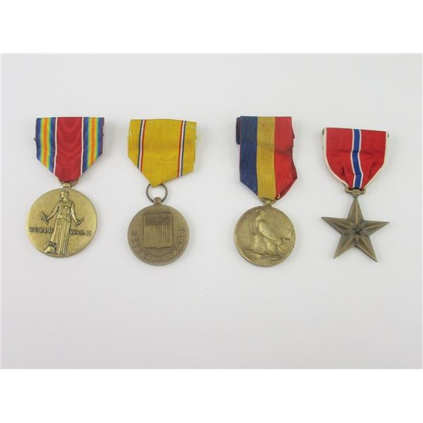 WWII U.S. MILITARY MEDAL LOT