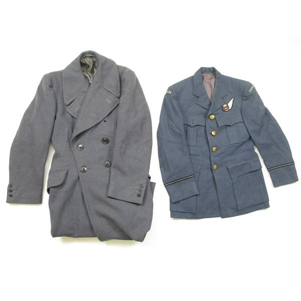 WWII CANADIAN AIR FORCE COAT LOT