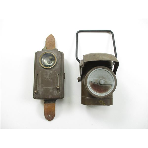 WWII BRITISH FLASH LIGHT LOT