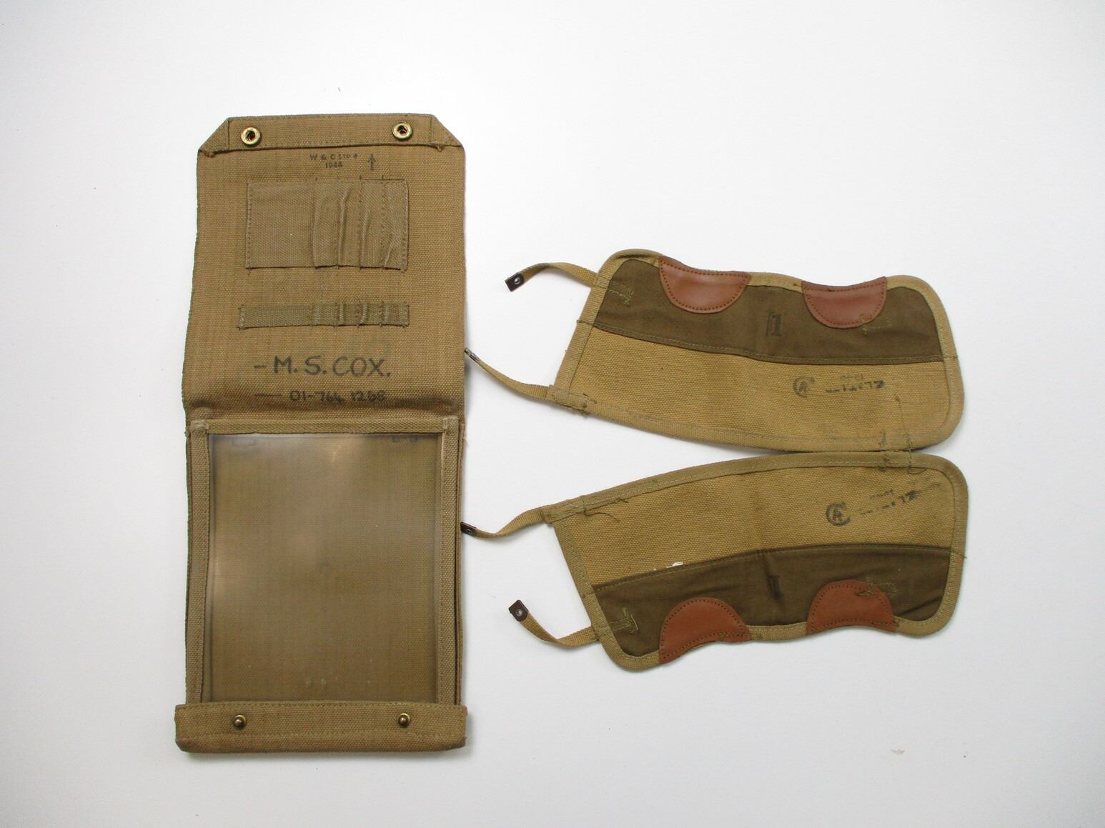 Canadian Map Case WWII BRITISH / CANADIAN MAP CASE AND GATORS LOT - Switzer's Auction ...