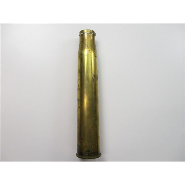 WWII BRITISH MILITARY 6-PDR SHELL CASING