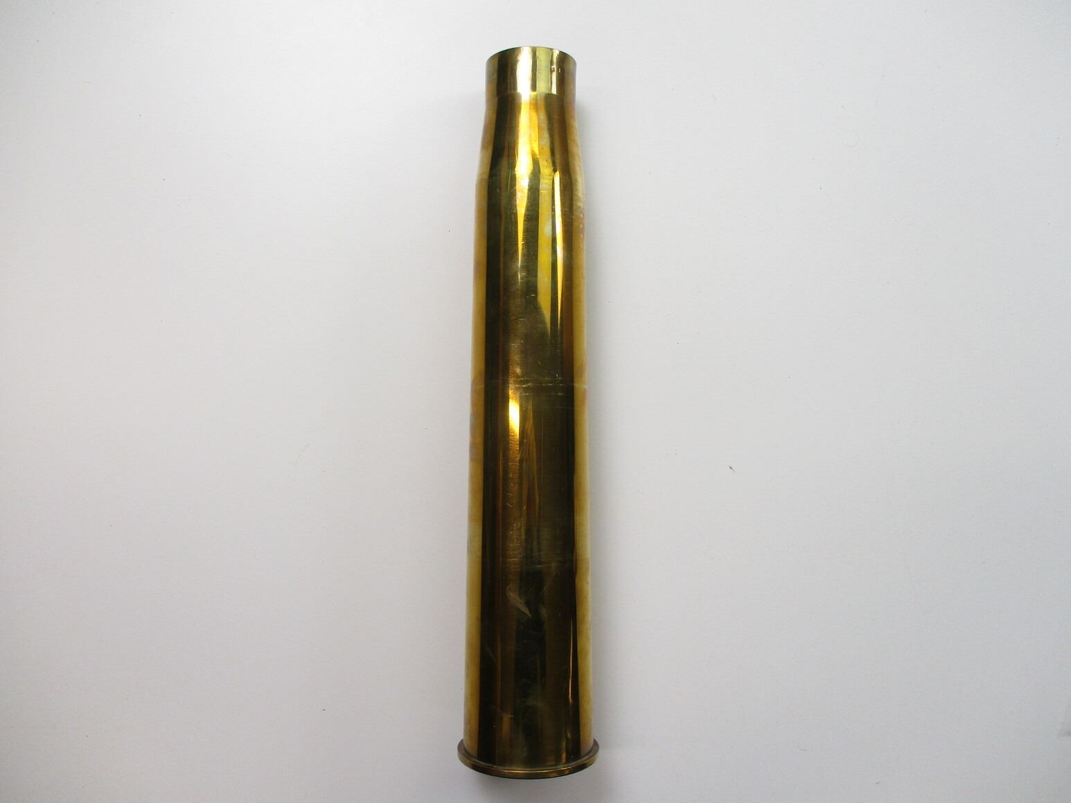 WWII BRITISH MILITARY 6-PDR SHELL CASING