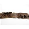 Image 3 : RARE WWI FRENCH LEATHER BANDOLIER