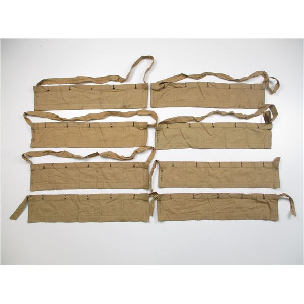 ASSORTED WWII CANADIAN BANDOLIER LOT