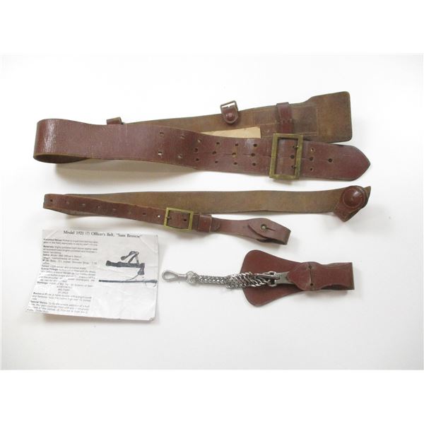 U.S. M1921 SAM BROWNE BELT