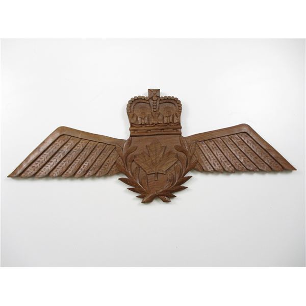 RCAF WOODEN WALL ART