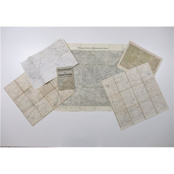 PRE-WWI / WWI / POST-WWI MAPS LOT