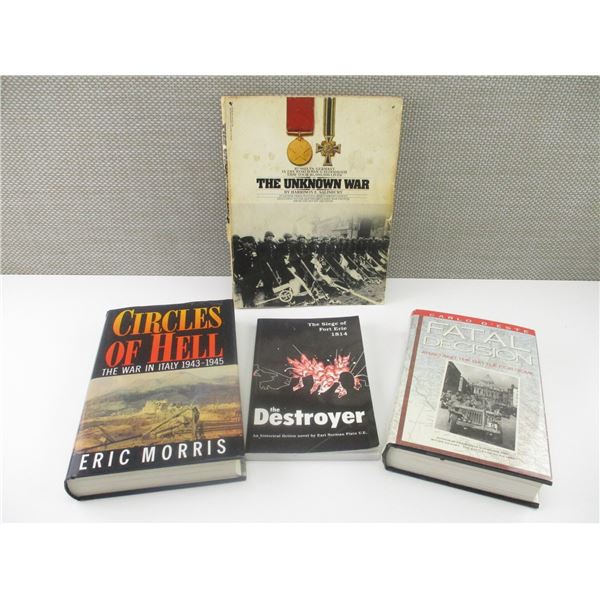 ASSORTED MILITARIA READING BOOK LOT