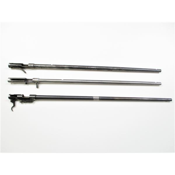 ASSORTED .22 RECEIVERS & BARRELS