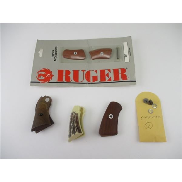 ASSORTED RUGER REVOLVER GRIPS