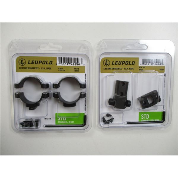 LEUPOLD SCOPE RINGS & BASES