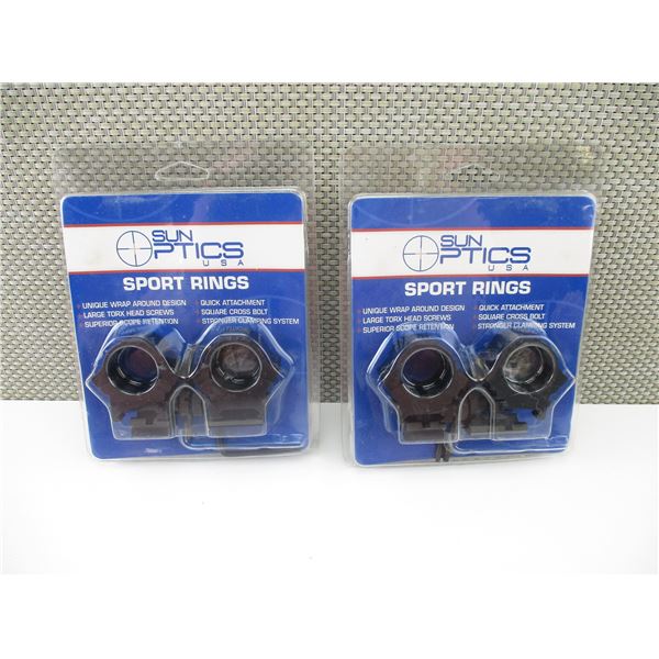 SUN OPTICS SPORT 1" SPORT RINGS