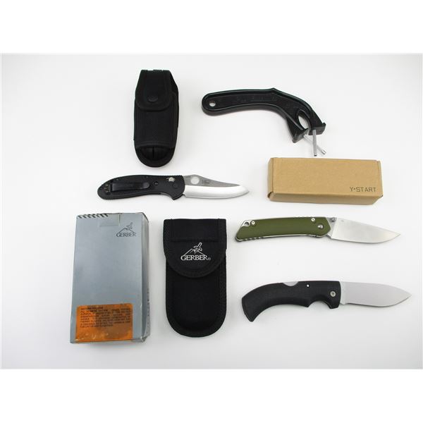 ASSORTED FOLDING KNIVES