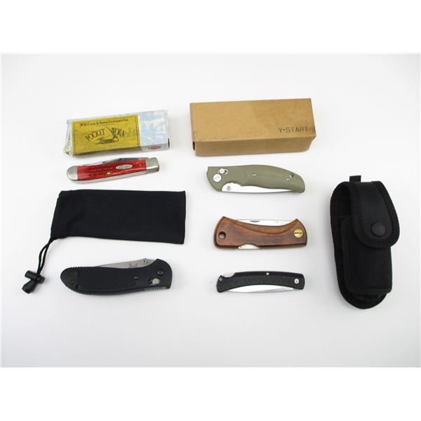 ASSORTED FOLDING KNIVES