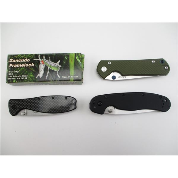 ASSORTED FOLDING KNIVES