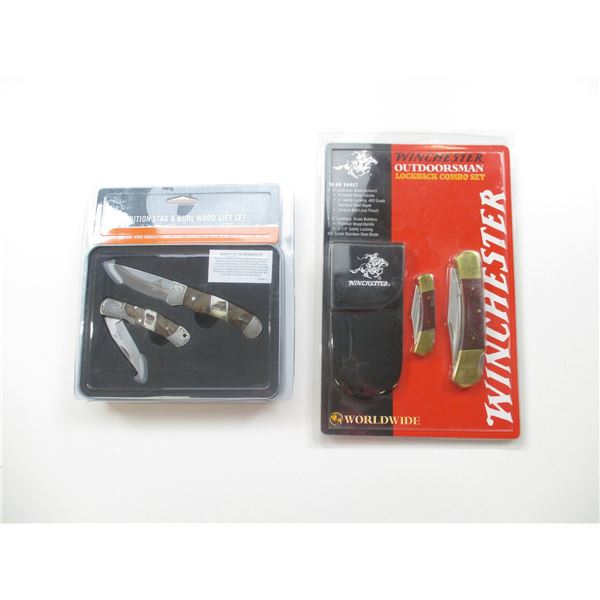WINCHESTER & GERBER KNIFE SETS