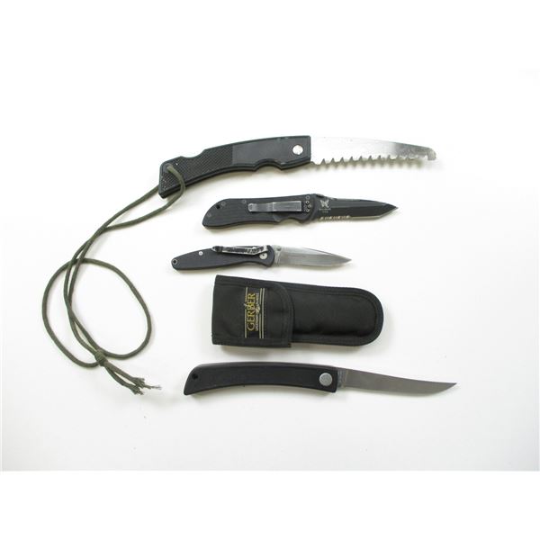 ASSORTED FOLDING KNIVES