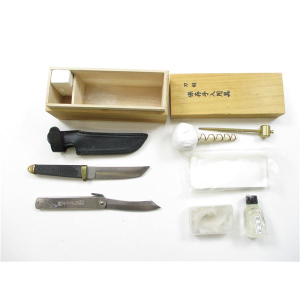FIXED BLADE KNIVES ETC